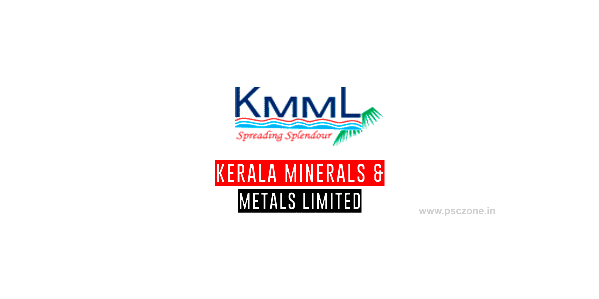 The kerala minerals and metals limited jobs